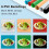 40x40x40cm Compact LED Light Tent Folding Desktop 10