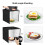 25x25x25cm Compact LED Light Tent Folding Desktop 7