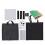25x25x25cm Compact LED Light Tent Folding Desktop 8