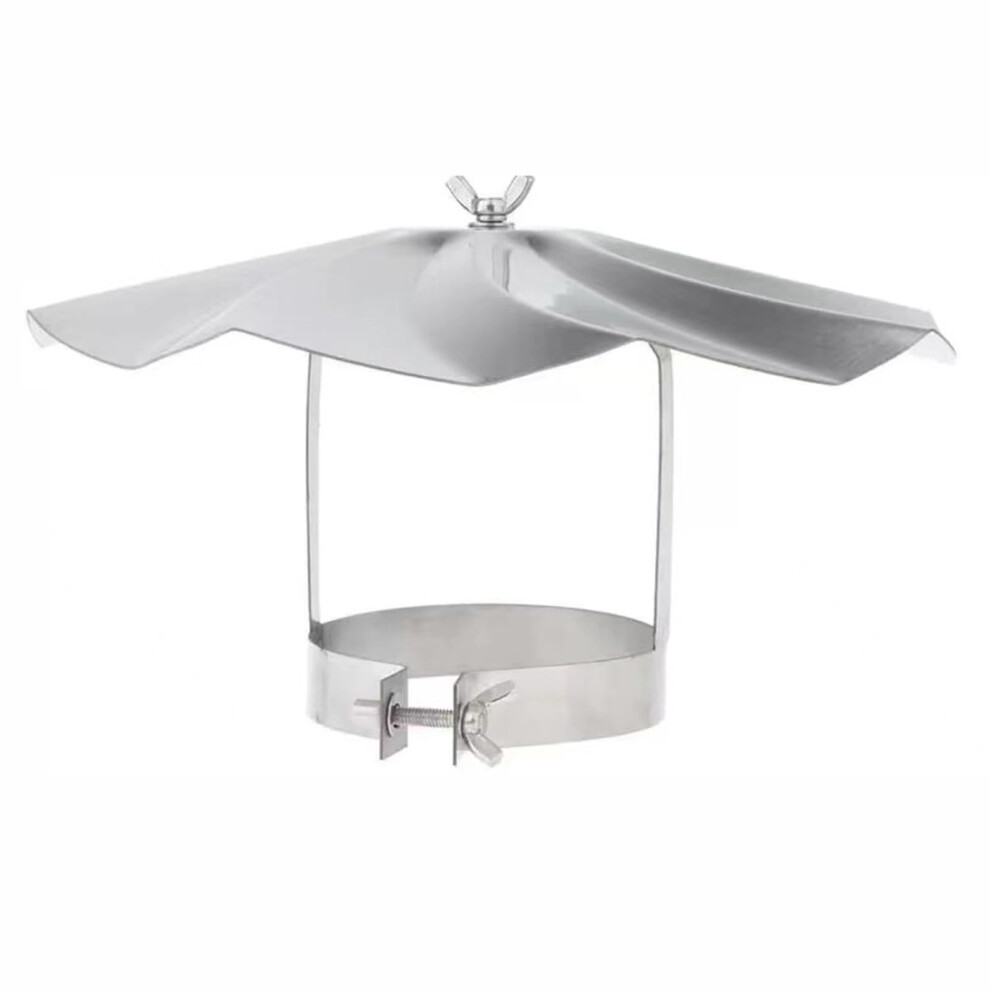 Schornsteinkappen und Hauben Edelstahl 60mm Kaminventilator ABS Rauchabsauger mit Vogelschutz fÃ¼r LÃ¼ftungsschlitze-image-OPC-PK82QM2-NEW