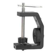 Adjustable Photography C Clamp Mount with 1/4inch Screws for Cameras and LEDs