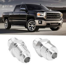 Durable 6AN Steering Fitting Set for O Ring 16mm & 18mm Ports 2 Pack