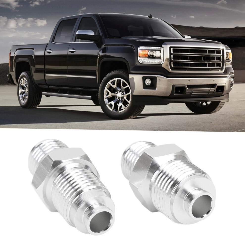 Durable 6An Steering Fitting Set For O Ring 16Mm & 18Mm Ports 2 Pack 9401345856436