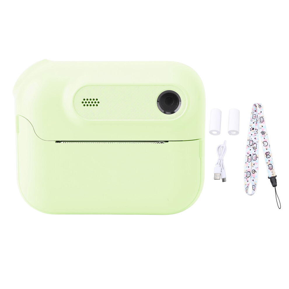 Instant Print Digital Camera 48Mp 1080P Hd 6X Zoom Green 8320539589411