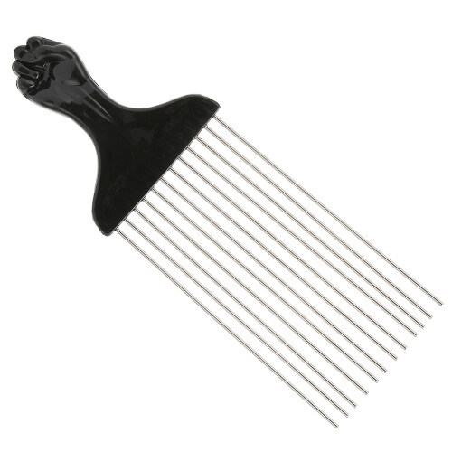 Pettine per capelli professionale in metallo ABS/metallo per salone 2