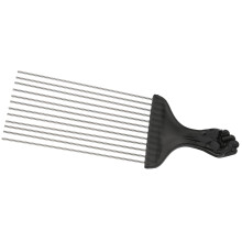 Pettine per capelli professionale in metallo ABS/metallo per salone