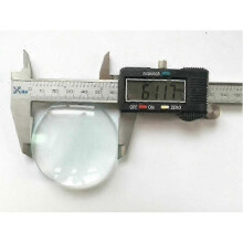 (Dia. 61mm) Diameter 50mm 61mm 69mm 75mm 100mm Optical Glass Condenser Convex Magnifying Glass Lens Diy 2x 3x Magnifier Lenses