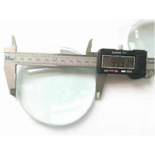 (Dia. 100mm) Diameter 50mm 61mm 69mm 75mm 100mm Optical Glass Condenser Convex Magnifying Glass Lens Diy 2x 3x Magnifier Lenses