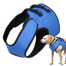 Dog Harness Front Leg Support Sling, Adjustable Oxford Fabric Puppy Walking Assist for Medium Dogs, Stairs and Mobility Aid