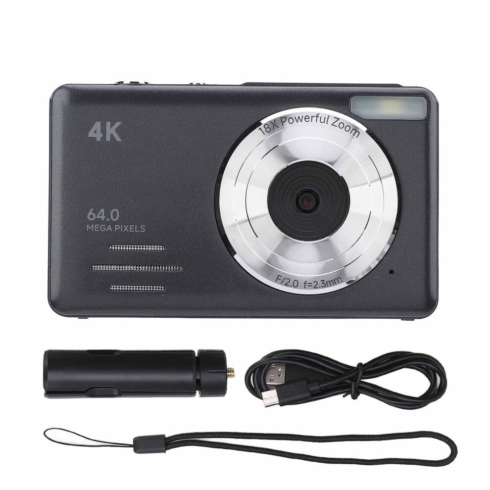 4K 64Mp Digital Camera With 18X Digital Zoom Auto 8320539590806
