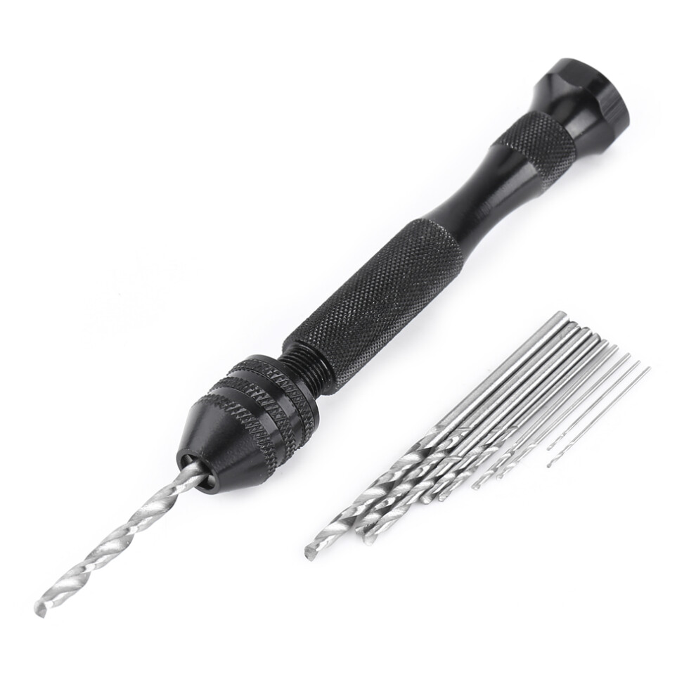 Wide Grasp Range Chuck Hand Twist Drill With 10