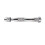 Silver Color Wide Grasp Range Chuck Hand Twist 12