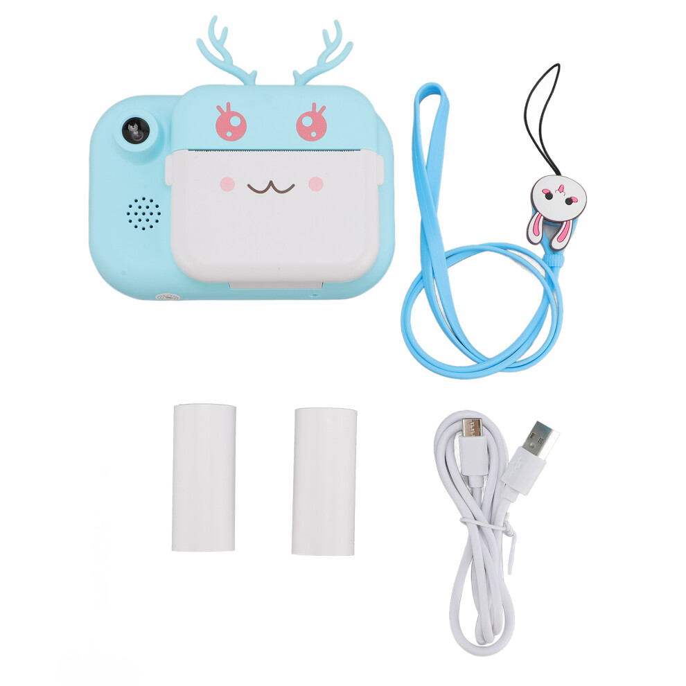 Thermal Print Camera 1080P 24Mp Dual Lens 2.4 Inch 8320539591056