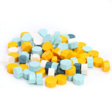 100pcs Vintage Wax Seal Tablet Pill Beads for Sealing Stamps, Wedding Envelopes, DIY Craft Projects, USA Made