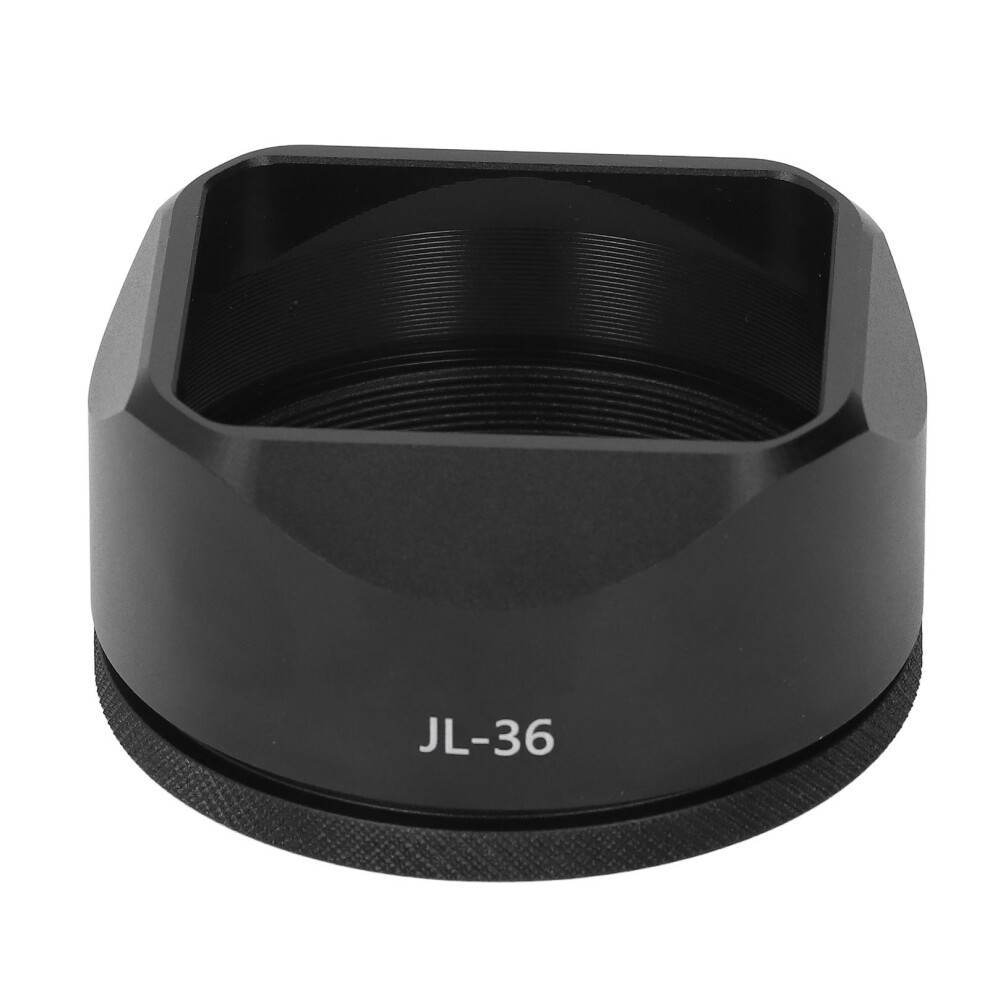 Aluminum Alloy Square Lens Hood Camera Lens Shade Black 8320539591377