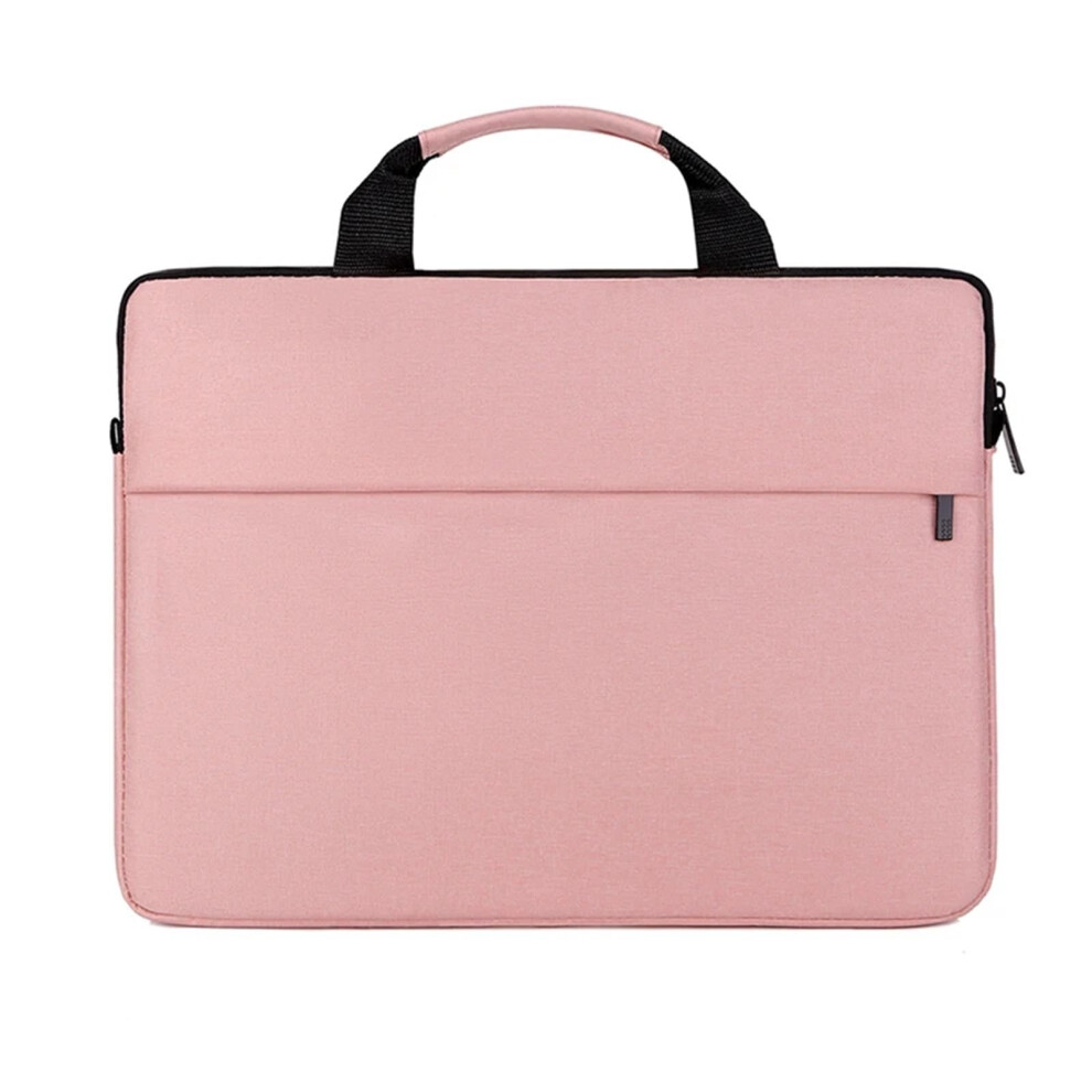 Laptop Bag for Women 15.6 Inch Business Briefcase Travel Notebook Case Pink Professional Style Compatible with 13-17 Inch Laptops