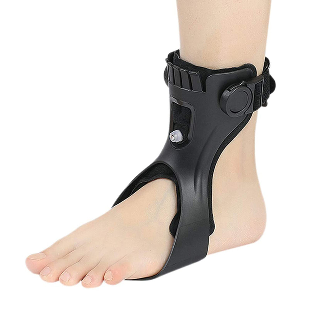 Foot Lift Orthosis AFO Ankle Brace Support XL with Inflatable Airbag for Pain Relief and Enhanced Walking Stability