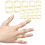 (Size 9) 2pcs Finger Splint Finger Fixator Fixing Sleeve Joint Support Protection Oval 8 1