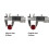 Universal 12v Red Eject Button Car Cigarette Lighter Cover Decor Car Accessories Zekai 4