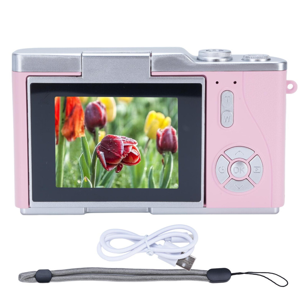 Digital Photography Camera 1080P 48Mp 2.4 Inch Hd Pink 8320539591797