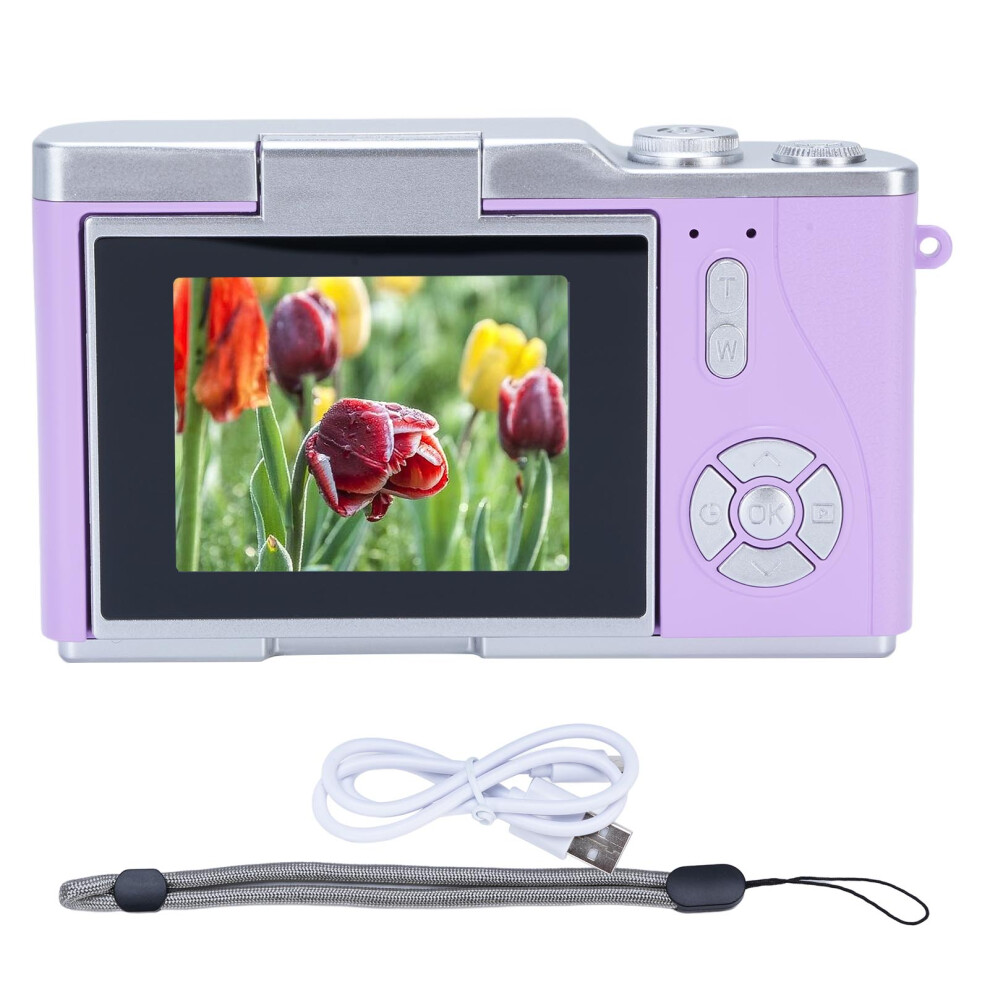 Digital Photography Camera 1080P 48Mp 2.4 Inch Hd Purple 8320539591810