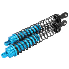Set aus zwei 144 mm Ölfeder-Federstoßdämpfern für 1/8 RC-Autos, blaue Farbe