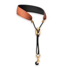 Alto Sopran Tenor Saxophone Double Shoulder Straps Saxophone Protective Half Lanyard Woodwind Accessory Orange