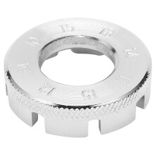 8-Wege-Fahrrad-Speichenabzieher, Molybdänstahl, Silber, 53g