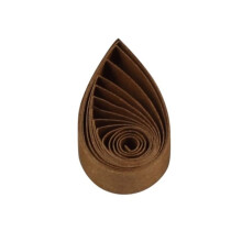 Quilling Paper Strips 10 mm Brown 52 cm Length Pack of 120 Quilling Strips for Crafting and Scrapbooking