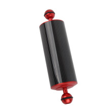 Carbon Fiber Underwater Float Arm Dual Ball Light Diving Accessory for Underwater Photography 30cm Length