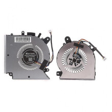 (CPU GPU) New Laptop Cooling Fan For Msi Katana Gf66 Gf76 11sc 11uc 11ud 11ue Notebook Radiator Dc 5v 1.0a 4-pin 4-wires Laptop