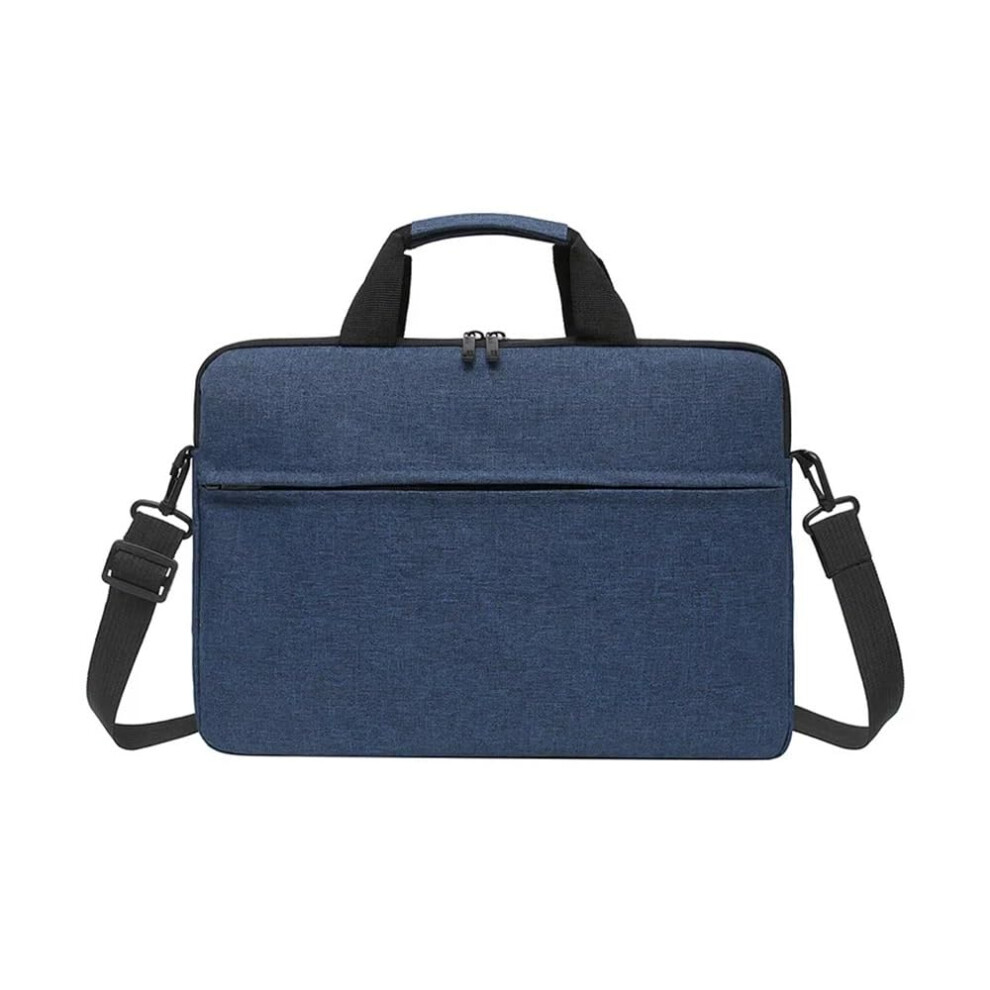 13" 17" Laptop Carrying Case Durable Water Resistant Fabric With Shoulder Strap For Business Casual And School - Dunkelblau 6482260247434