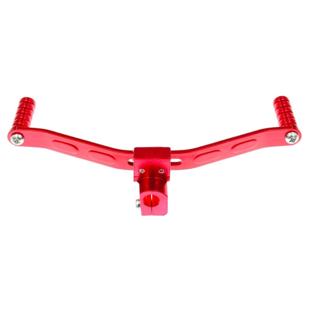 Universal Shift Lever Support For Atv Dirt Bike Moped Scooter Motorcycle, Aluminum Folding Shift Lever Bracket, Red 6038364980311