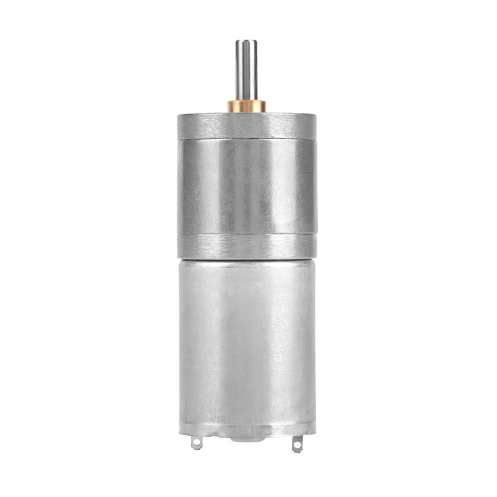1Pcs 25mm DC 12V 25GA-370 Low Speed Metal Gear