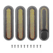 (yellow sets) Scooter For Xiaomi M365 Kind Of Parts Repair Replacement Fender Screws Brake Handle Dashboard Mainboard Disc Brakes Tail Lights_fo