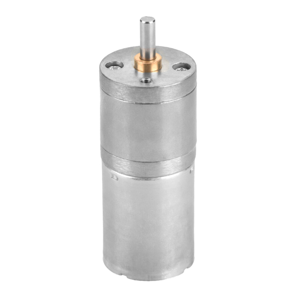1Pcs 25mm DC 12V 25GA-370 Low Speed Metal Gear