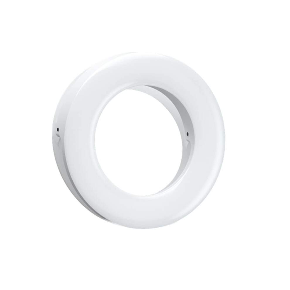 Led Selfie Lamp With Ring Portable Usb Rechargeable Fill For Makeup, Photography, Live Streaming, Light/White 6482260248578