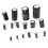 150PCS Electrolytic Capacitor Kit 50V 1uF to 9