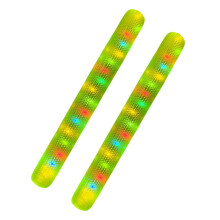 Block Pool Swimming Noodles, Inflatable PVC Pool Noodles for Adults, 2-Pack, Green Outdoor Swim Accessories