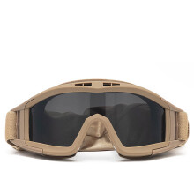 Airsoft Protective Goggles Tactical Goggles with Anti-Fog Coating for Military Shooting, Hunting, and Cycling Activities