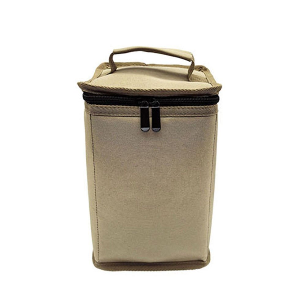 Portable Fuel Cylinder Protective Cover, Khaki Oxford Cloth Camping Tank Storage Bag, Lightweight Durable Carrying Case, Size S-image-OPC-PK82XXV-NEW