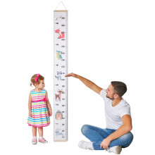 Kinder-Höhenmesser Wachstumskurve Wandlineal Fotorequisit 6#