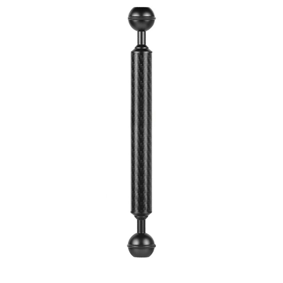 Carbon Fiber Buoyancy Arm 20.3 Cm Waterproof Underwater Photography Equipment With Ball Mount And Dive Tablet Light/Black 6447073262906