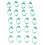 100pcs Chicken Identification Leg Bands Adjustable 2