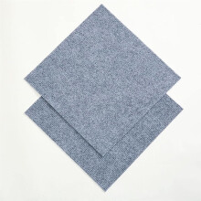 Carpet Tiles for Home and Pets, Self-Adhesive 30.5 x 30.5 cm Ash Color Mats, 8 Pieces, Easy to Install Decorative Flooring