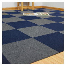 Non-Slip Self-Adhesive Carpet Tiles 30.5 x 30.5 cm with Concrete Effect DIY Soundproofing Mat 20 Pieces