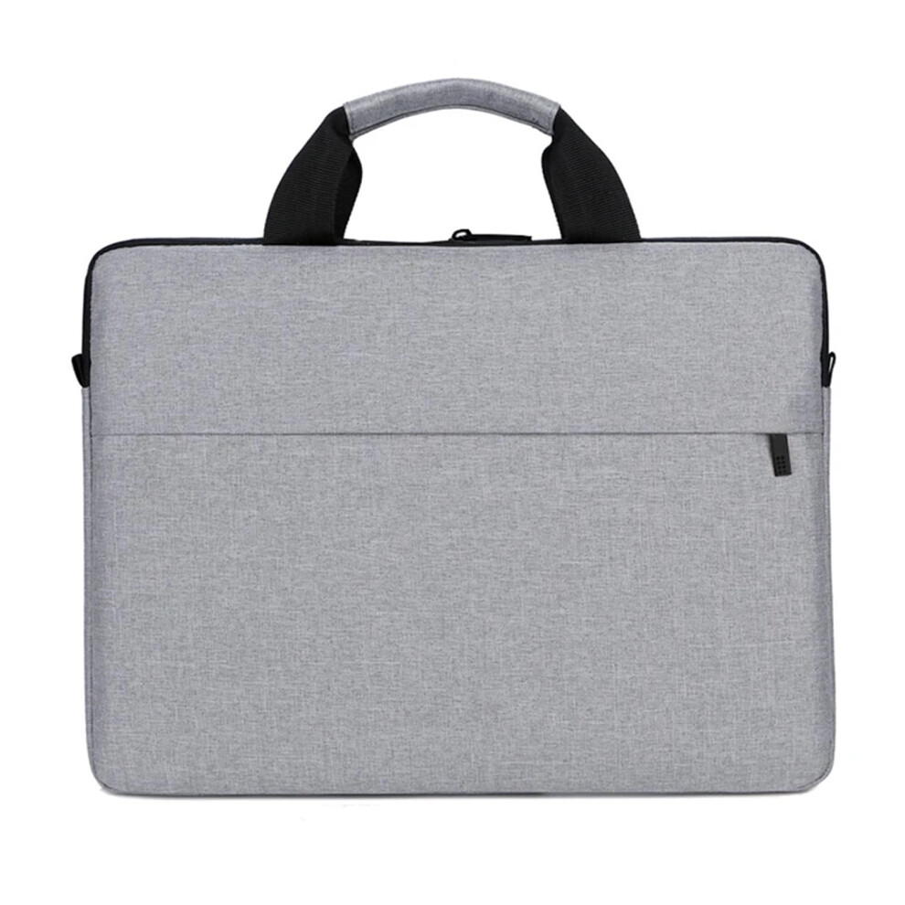 Laptop Bag for Women 13.3 14.1 15.6 17 Inch Gray Office Notebook Sleeve Travel Computer Handbag