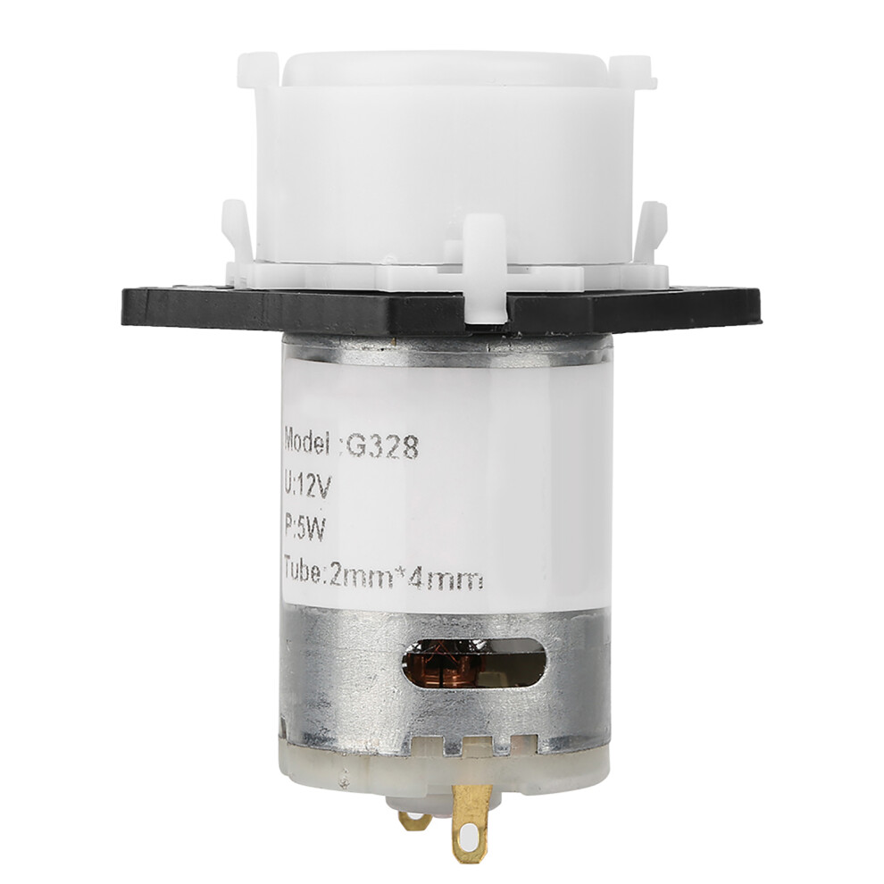 12V Dosing Pump Diy Peristaltic Tube Head For White