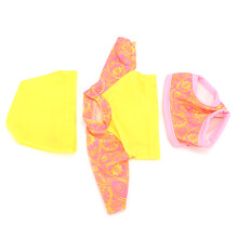 Baby-Doll-Outfits für 43cm Puppen Badeanzug Kleid Accessoires ToyQD18-016