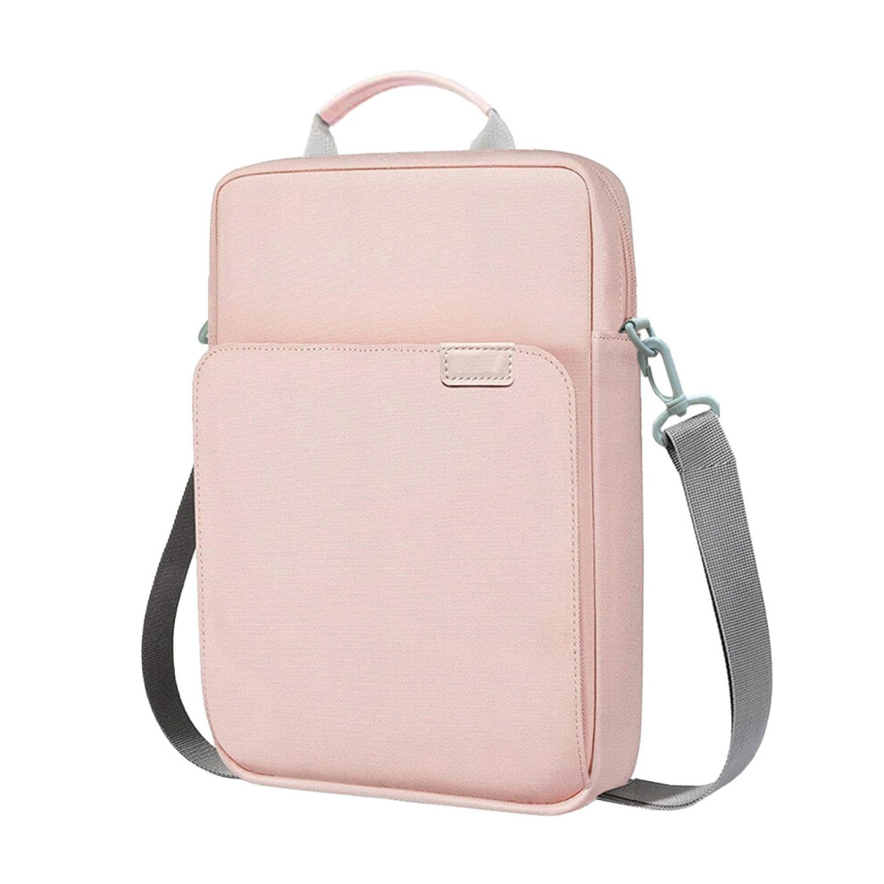 Tablet Shoulder Bag For 13 Inch Tablet, Carry Case With Handle And Shoulder Strap, Protective Outdoor Travel Bag Pink 6482260252414